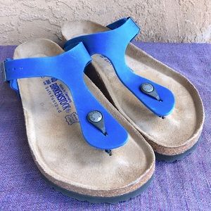 Birkenstock Gizeh Style Softbed Sandals Size 40